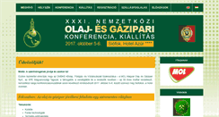 Desktop Screenshot of oilgasconf.montanpress.hu
